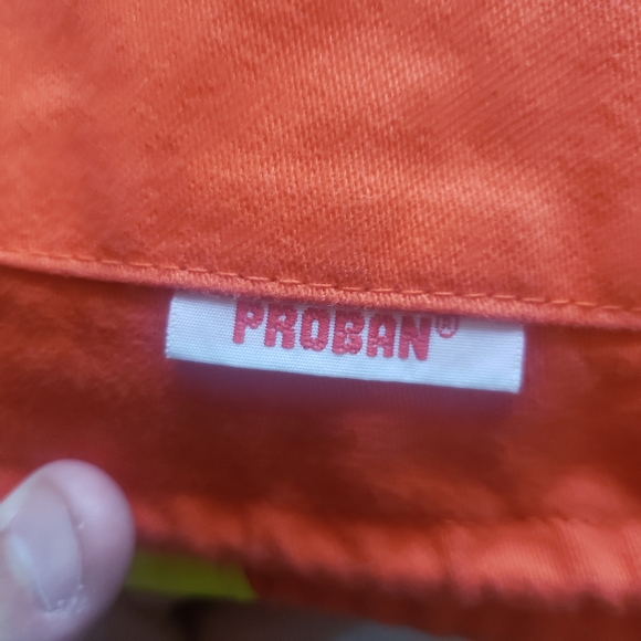 High Visibility Safety Jacket, Button-Up with Hood - Picture 14 of 15